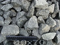Плотность и вес гранитного щебня фракции 40 -70