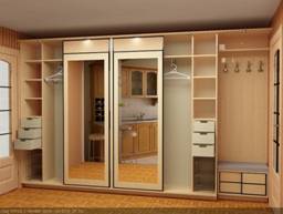 Шкаф купе внутри