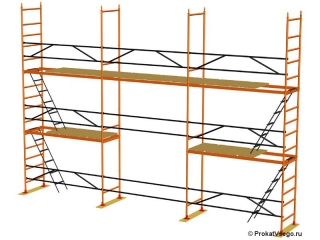 Строительные леса: характеристика и правила эксплуатации