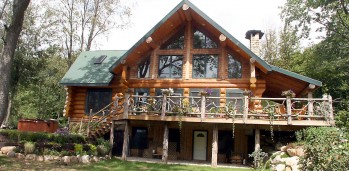 Американский деревянный дом 